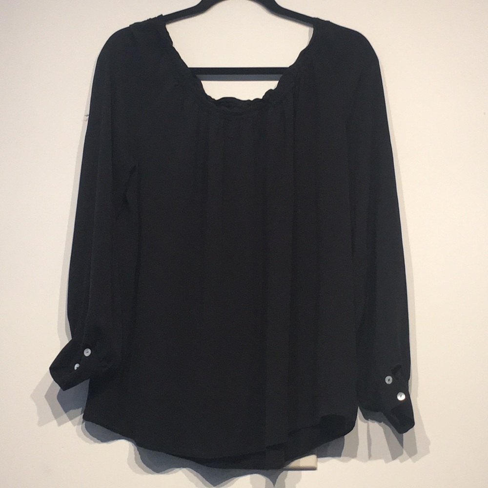 Large Off-the-Shoulder Blouse